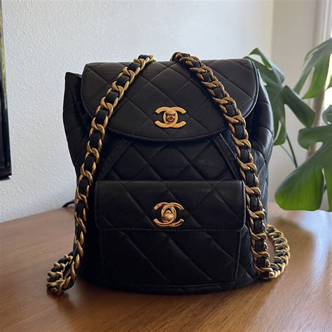 chanel coco cocoon backpack|chanel backpack vintage.